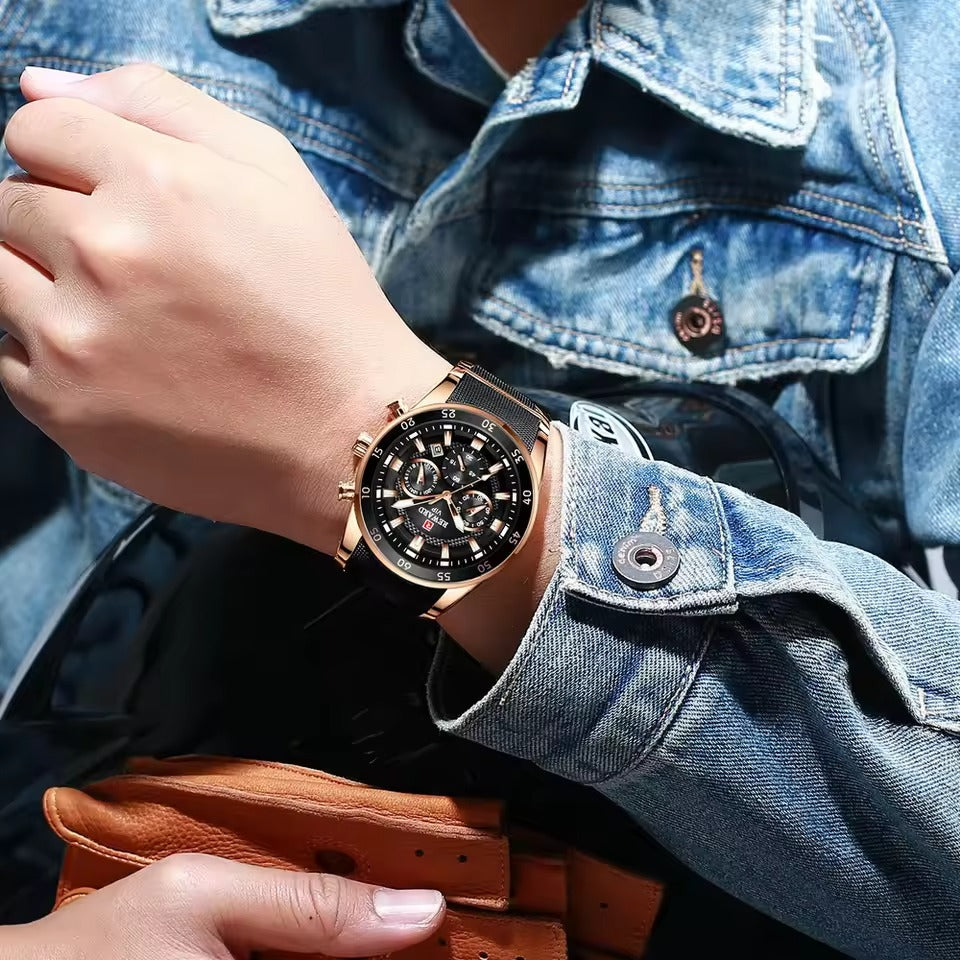 Reward VIP Men’s Luxury Sport Chronograph Watch – RD81011M