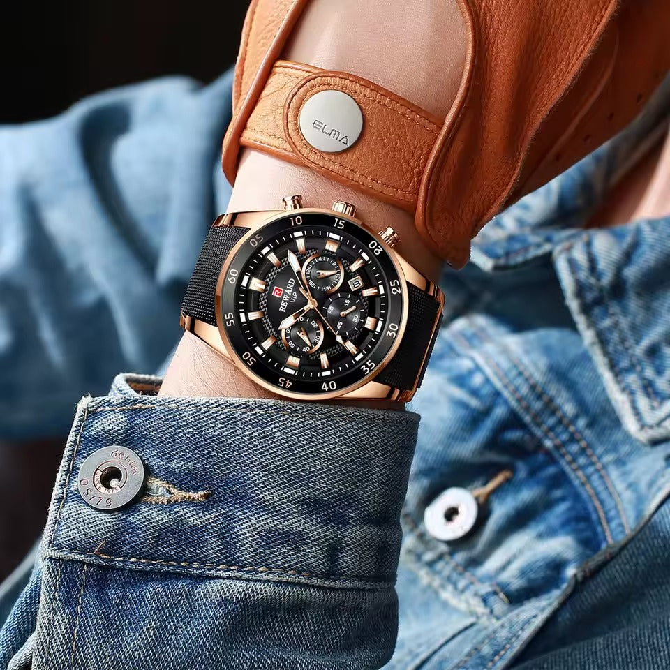 Reward VIP Men’s Luxury Sport Chronograph Watch – RD81011M