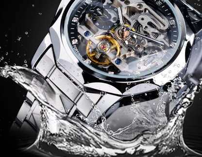 Forsining Skeleton Automatic Watch for Men