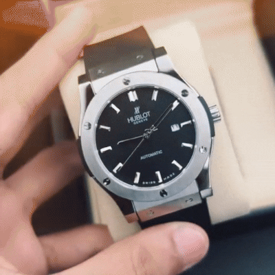 NEW LUXURY HUBLOT QUARTZ CLASSIC WATCH