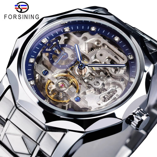 Forsining Skeleton Automatic Watch for Men